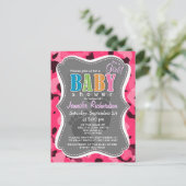 Hot Pink Camouflage; Camouflage Einladungspostkarte (Stehend Vorderseite)