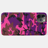 Hot Pink-Camouflage Case-Mate iPhone Hülle (Rückseite (Horizontal))