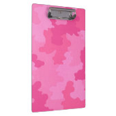 Hot Pink Camouflage Zwischenablage Klemmbrett (Rechts)