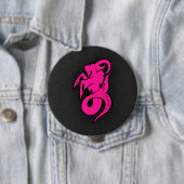 Hot Pink Capricorn Button (Beispiel)