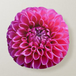 Hot Pink Dahlia Blume Kissen Kissen