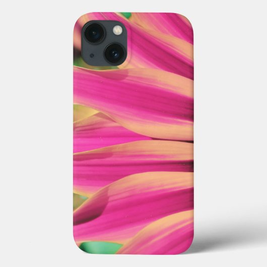 Hot Pink Daisy Petals Case-Mate iPhone Hülle (Rückseite)