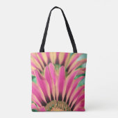 Hot Pink Daisy Petals Tasche (Rückseite)