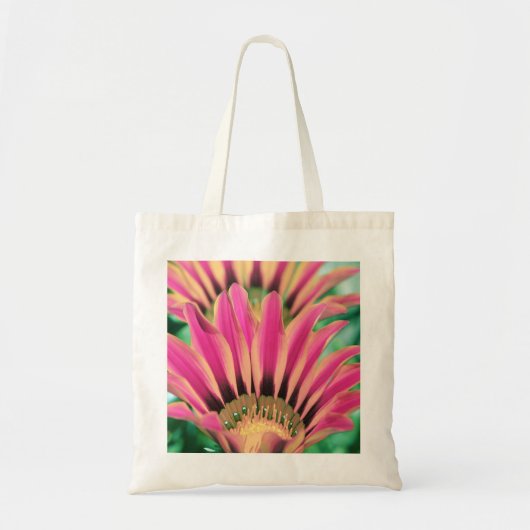 Hot Pink Daisy Tragetasche (Vorne)