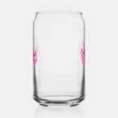 Hot Pink Disco Boogie Brautparty Dosenglas (Rechts)