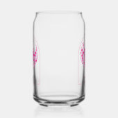 Hot Pink Disco Boogie Brautparty Dosenglas (Links)