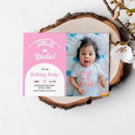 Hot Pink Doll Invite, Fashion Doll Party Foto Einladung