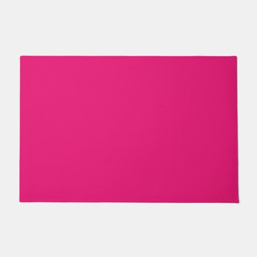 Hot Pink Doormat Fußmatte (Vorderseite)