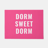 Hot Pink Dorm Sweet Dorm Fußmatte (Vorderseite)