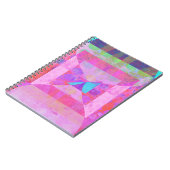 Hot Pink Dream #1 Mixed Media Spiral Notebook Notizblock (Linke Seite)