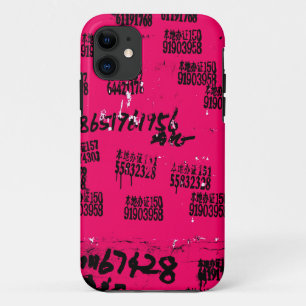Hot Pink Exotic Angesagt One-of-the-Art iPhone 11 Hülle