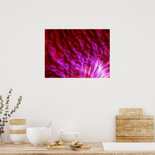 Hot Pink Firewall Poster (Küche)