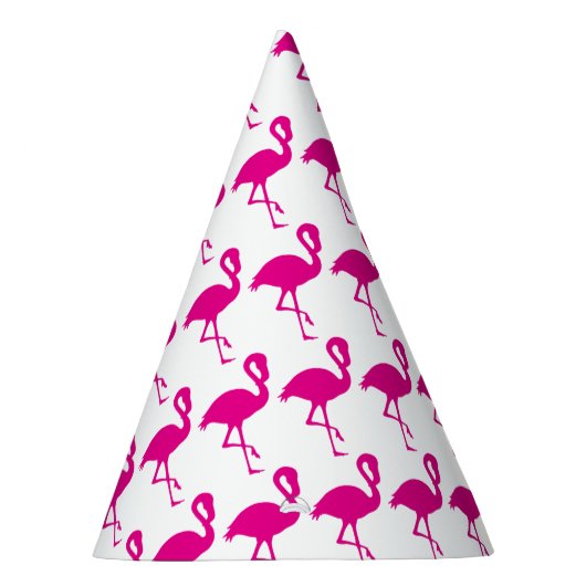 Hot Pink Flamingo Partyhütchen (Rechts)