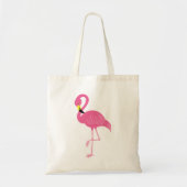 Hot Pink Flamingo Tragetasche (Vorne)