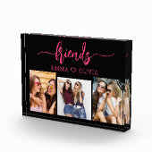 Hot Pink Friends 3 Foto Freundschaftskollektion (Rechts)