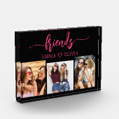 Hot Pink Friends 3 Foto Freundschaftskollektion (Links)