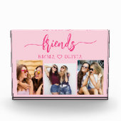 Hot Pink Friends 3 Foto Freundschaftskollektion (Vorderseite)