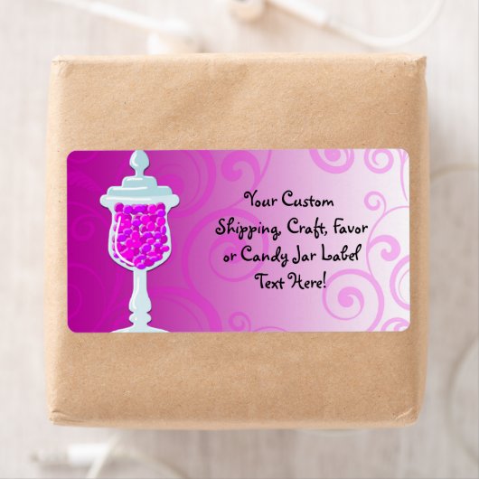 Hot Pink Fuchsia Candy Buffet (Insitu)