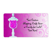 Hot Pink Fuchsia Candy Buffet (Vorne)