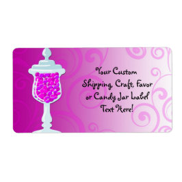 Hot Pink Fuchsia Candy Buffet