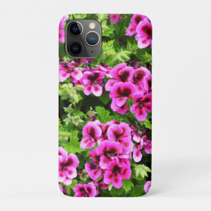Hot Pink Geranium Blume wachsen auf einem Bush, Case-Mate iPhone Hülle