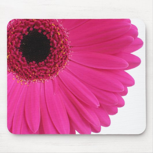 Hot Pink Gerbera Mousepad (Vorne)