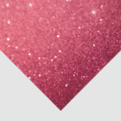 Hot Pink Girly Bokeh Twinkle Sparkle Glitzer Gesch Seidenpapier (Ausschnitt)