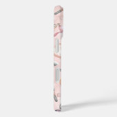 Hot Pink Glam Makeup Phone Case (Rückseite / Rechts)