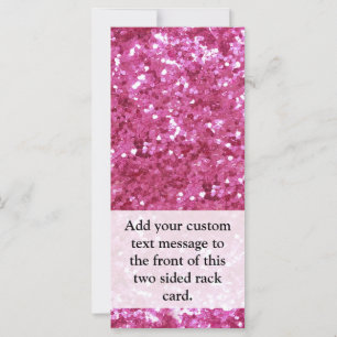 Hot Pink Glitzer Look