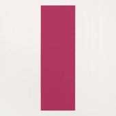 Hot Pink Glitzer Stars Trendy Glam Zen Meditation Yogamatte (Rückseite)