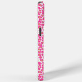 Hot Pink Gold Leopard Muster Case-Mate iPhone Hülle (Rückseite / Rechts)