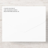 Hot Pink Gold Stars Fackeln Arch Foto Sweet 16 All-in-One-Einladung (Rückseite)