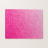 Hot pink gradient geometric mesh pattern puzzle (Horizontal)