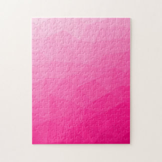 Hot pink gradient geometric mesh pattern puzzle