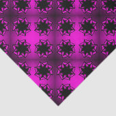 Hot Pink Gradient Star Bow Seidenpapier (Ausschnitt)