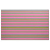 Hot Pink, Grau und Grün Muster Stoff (Fat Quarter (45,7 x 55,9 cm))