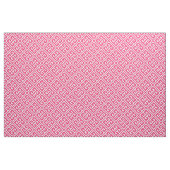 Hot Pink, griechisches Schlüsselmuster Stoff (Fat Quarter (45,7 x 55,9 cm))