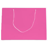 Hot Pink Große Geschenktasche Geschenktüte (Vorderseite)