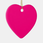 Hot Pink Heart Ornament (Rechts)