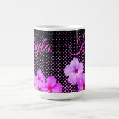 Hot Pink Hibiscus Verwandlungstasse (Zentrum)