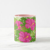 HOT PINK HIBISKUS BLUME TASSE (Zentrum)