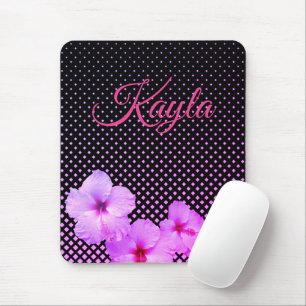 Hot Pink Hibiskus    Mousepad