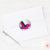 Hot Pink High Heel Sticker (Umschlag)