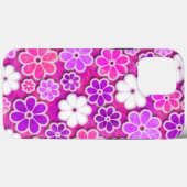 Hot Pink Hippie iPhone | 60er Hippie iPhone 13 Case-Mate iPhone Hülle (Rückseite (Horizontal))
