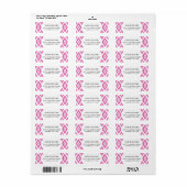 Hot Pink Ikat (Vorne)