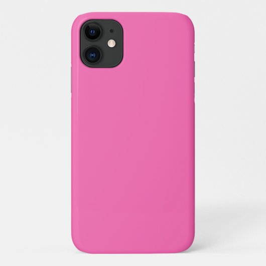 Hot Pink iPhone 11 Fall Case-Mate iPhone Hülle (Rückseite)