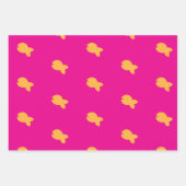 Hot Pink Kids Geschenkpapier Set (Vorderseite)