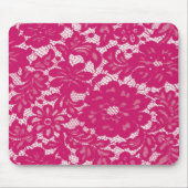 Hot Pink Lace Mousepad (Vorne)