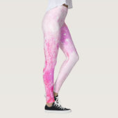 Hot Pink-Leggings | Space Galaxy Themenabende Leggings (Rechts)