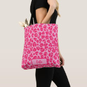 Hot Pink Leopard Muster Tasche (Von Nahem)